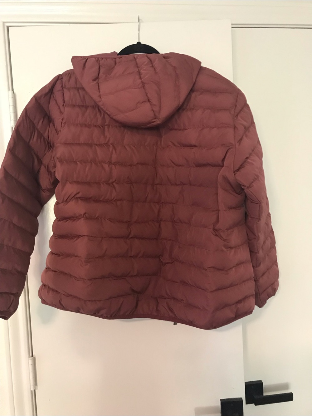 Ozark Trail Women's Hooded Puffer Jacket - Dusty Mauve - Picture 2 of 5